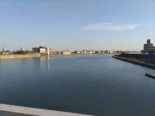 白山社の周辺