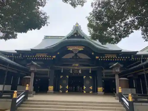 穴八幡宮の本殿・本堂