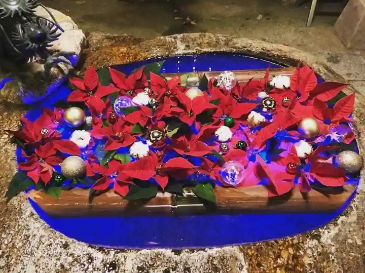 立志神社の手水舎