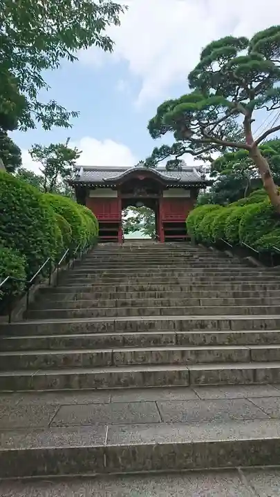 護国寺の山門・神門