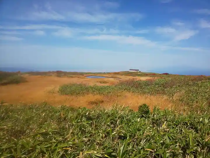 御田原神社の景色