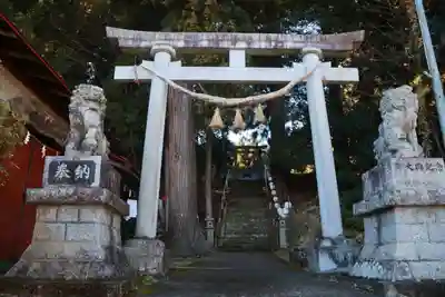 仁井田神社の鳥居