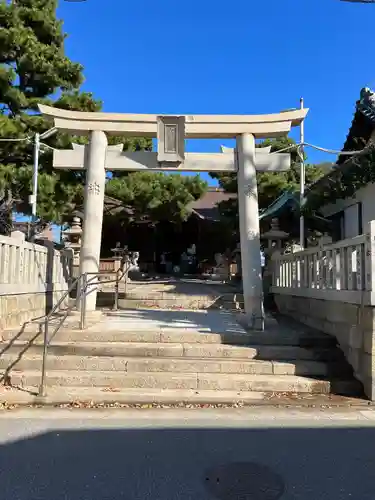 舞子六神社の鳥居