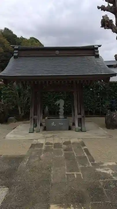 龍泉寺(龍頭不動尊)の手水舎