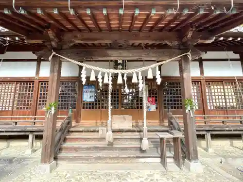 関神社の本殿・本堂