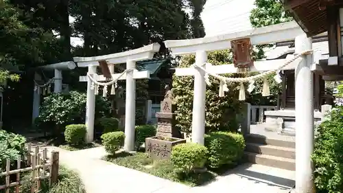 薭田神社の鳥居