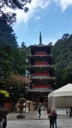 日光東照宮の塔