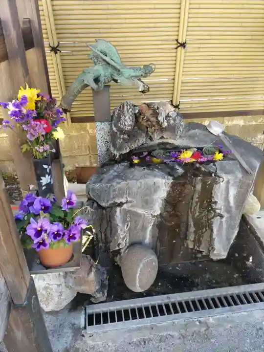 葦桁山 永昌院の手水舎