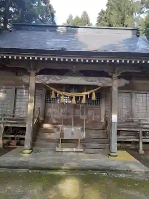八幡神社の本殿・本堂