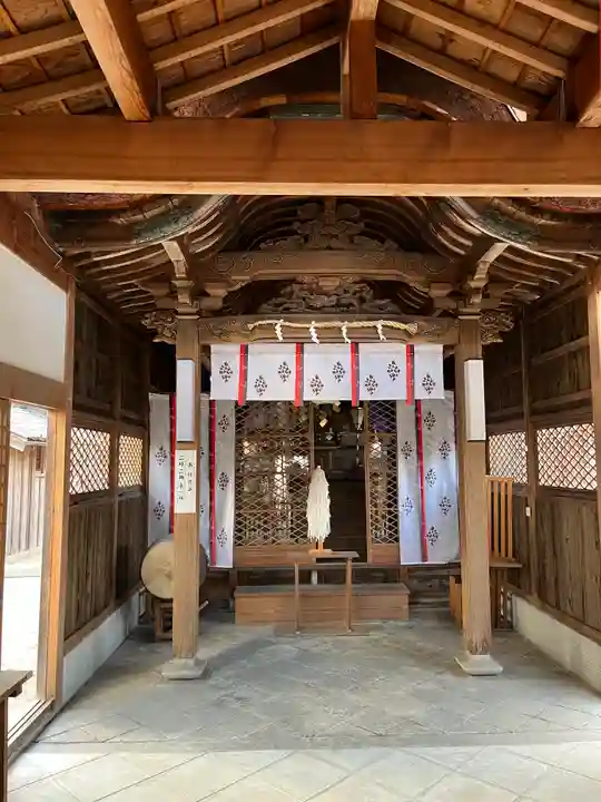 住吉神社の本殿・本堂