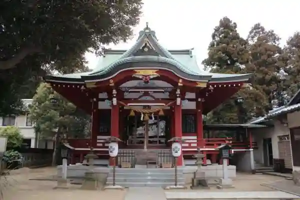 柏諏訪神社の本殿・本堂