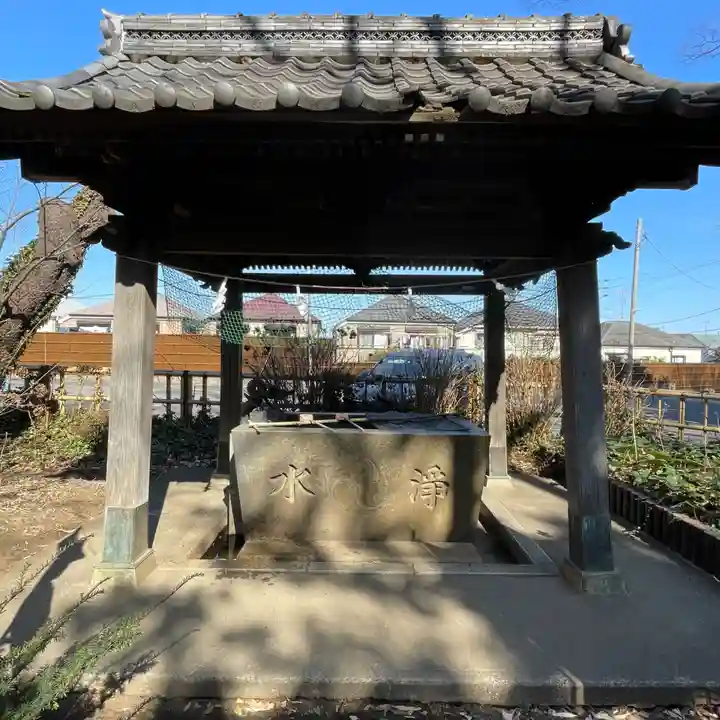 篠原八幡神社の手水舎