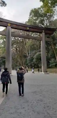 明治神宮の鳥居