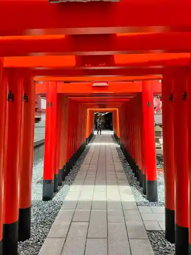 東京羽田 穴守稲荷神社の鳥居