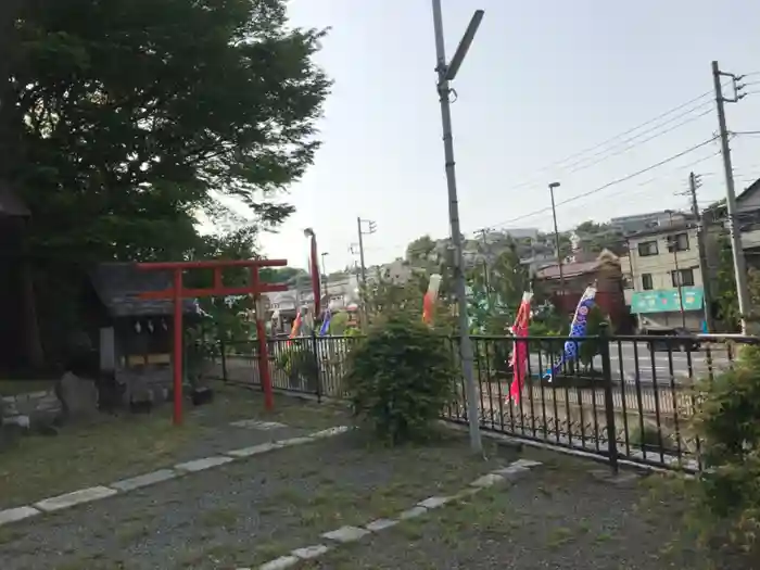 外川神社の鳥居