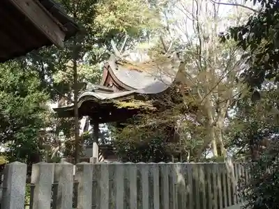 白堤神社の本殿・本堂
