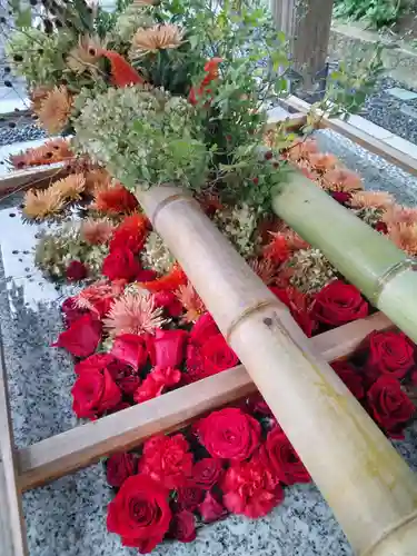 白山神社の手水舎