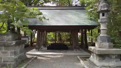 岩見澤神社の手水舎