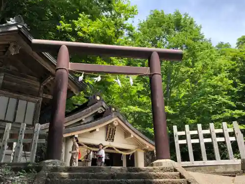 戸隠神社奥社の鳥居