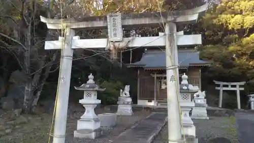 金嶽神社の鳥居