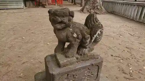青渭神社の狛犬