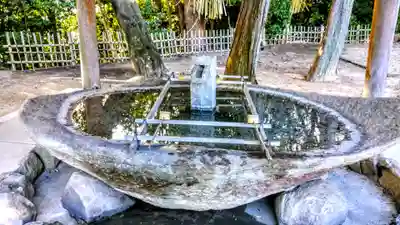 稲前神社の手水舎