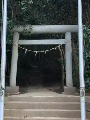 雙宮神社の鳥居