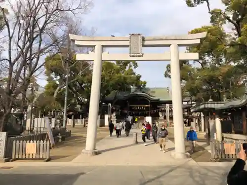 石切劔箭神社の鳥居