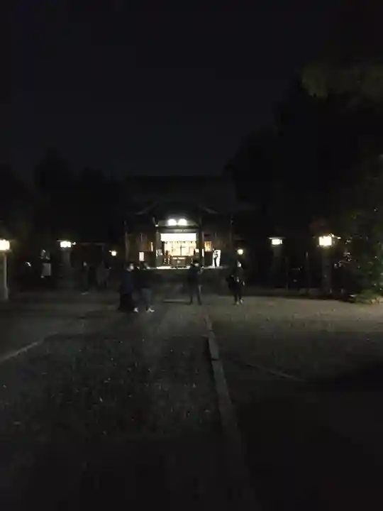 溝旗神社(肇國神社)の本殿・本堂