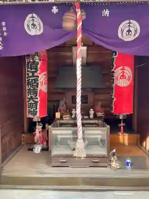 妙壽寺猿江別院（猿江稲荷社）の{uncategorized: "未分類", other: "その他", undefined: "問題あり", building: "その他建物", grave: "お墓", sacred_gate: "鳥居", guardian: "狛犬", statue: "像", buddha: "仏像", history: "歴史", nature: "自然", garden: "庭園", animal: "動物", pagoda: "塔", temizu: "手水舎", mountain_gate: "山門・神門", sanctuary: "本殿・本堂", subordinate: "末社・摂社", art: "芸術", scenery: "景色", jizo: "地蔵", ema: "絵馬", goshuin: "御朱印", omikuji: "おみくじ", items: "授与品その他", amulet: "お守り", goshuincho: "御朱印帳", eats: "食事", festival: "お祭り", votive_dance: "神楽", shichigosan: "七五三参", wedding: "結婚式", experience: "体験その他", initially: "初詣", around: "周辺", anti_infection: "感染症対策"}