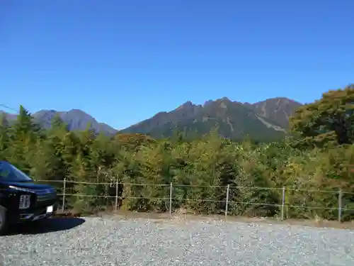 上色見熊野座神社の景色