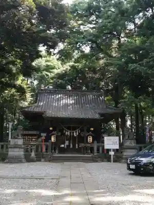 間々田八幡宮の本殿・本堂