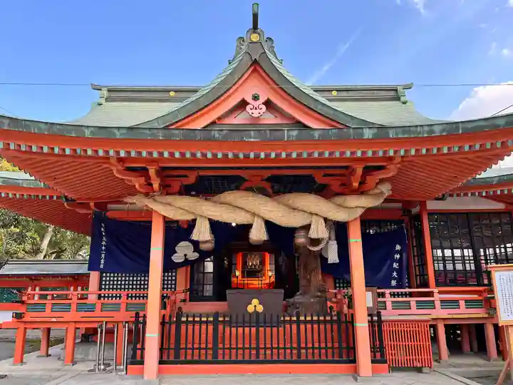 風浪宮の本殿・本堂