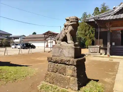 伏木香取神社の狛犬