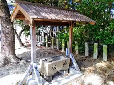 御鍬社(西山御鍬社)の手水舎