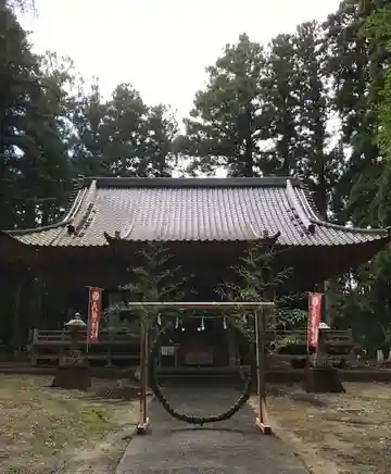 米川八幡神社の本殿・本堂