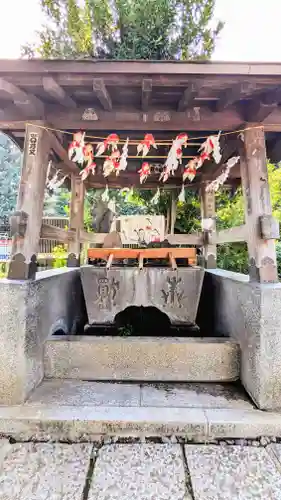 鳩ヶ谷氷川神社の手水舎
