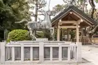 和泉國一之宮 大鳥大社の狛犬