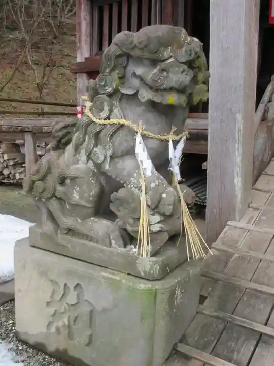 高蔵山 大山寺の狛犬