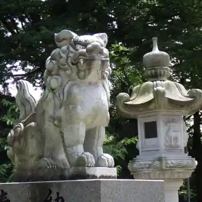 八心大市比古神社の狛犬