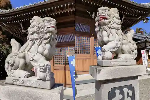 大西神社の狛犬