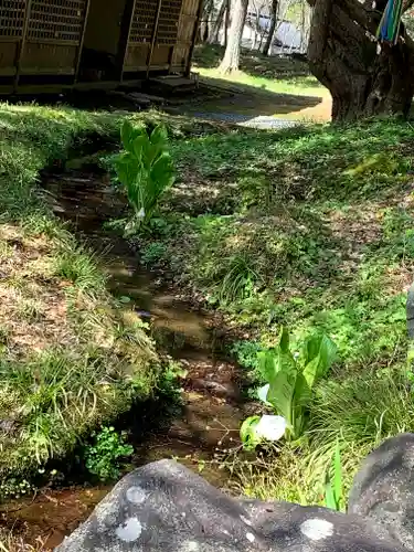 早池峰神社の庭園