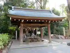 愛知縣護國神社の手水