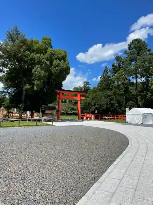賀茂別雷神社(上賀茂神社)の鳥居