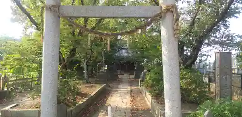 八幡神社の鳥居