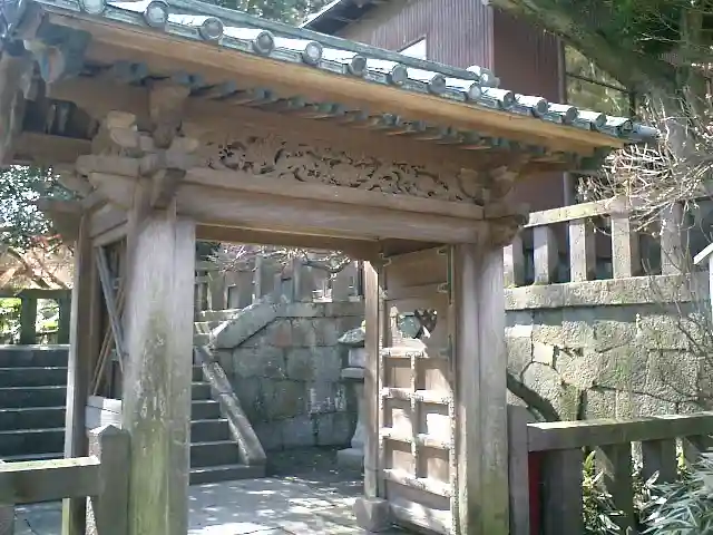 英勝寺の山門・神門