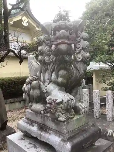 島田神社の狛犬