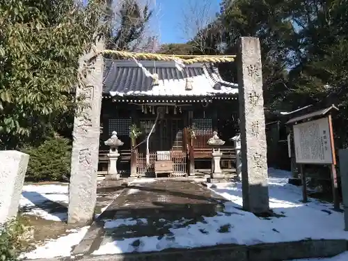 城井神社の本殿