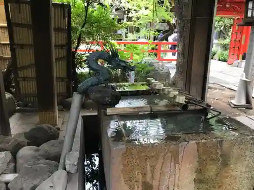 愛宕神社の手水舎