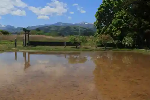 庄野菅原神社の景色
